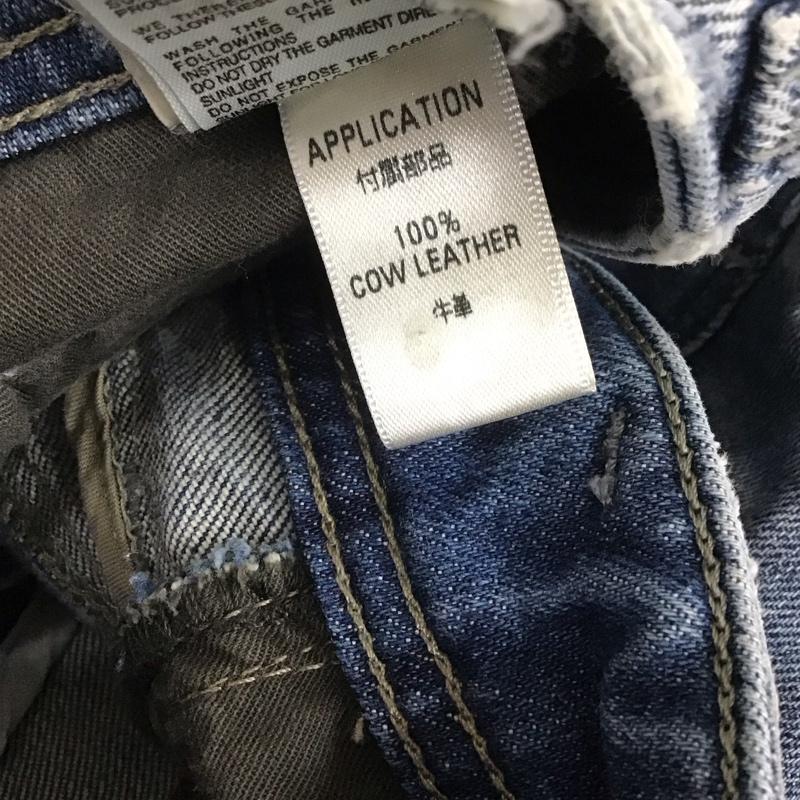 ディーゼル DIESEL パンツ デニム、ジーンズ デニムパンツ スリムパンツ ストレッチパンツ ジーンズ 31インチ 無地 インディゴ / インディゴ / メンズ USED 古着 中古 10108489