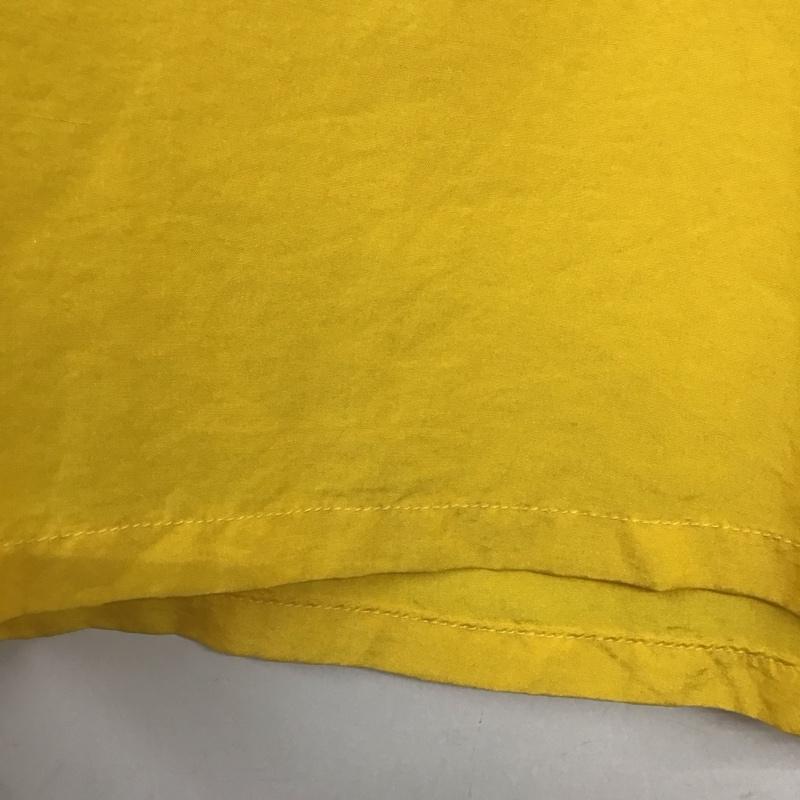 フェンディ FENDI カットソー 長袖 40 無地 黄 / イエロー / レディース USED 古着 中古 10133311