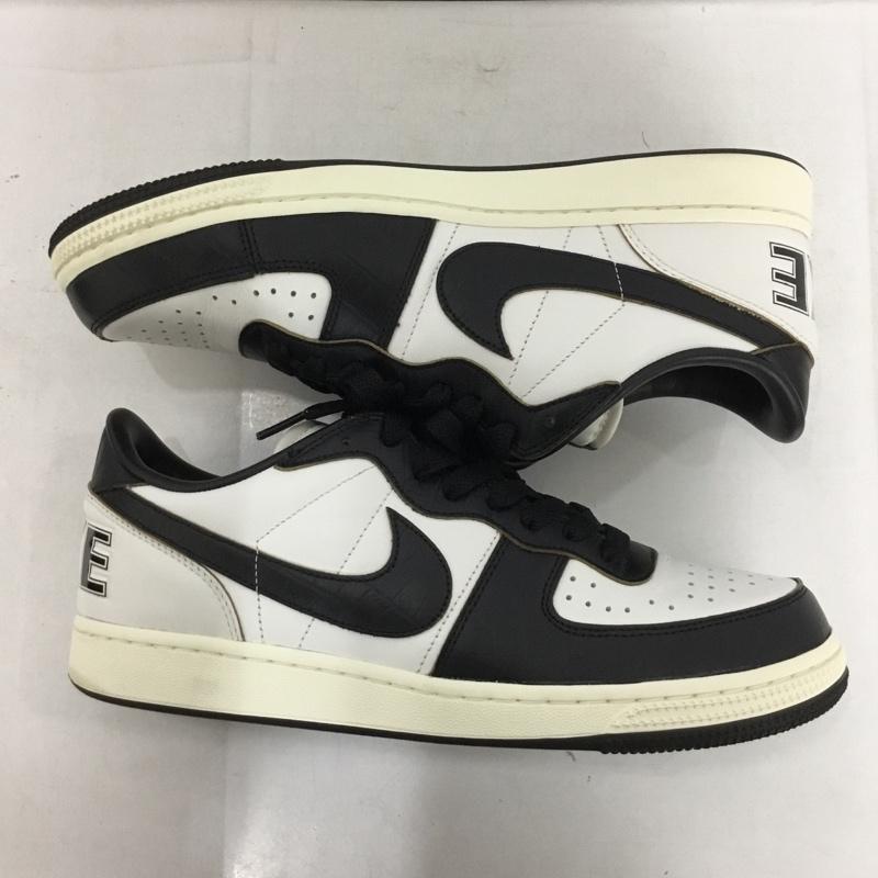 ナイキ NIKE スニーカー スニーカー FQ8127 030 TERMINATOR LOW PRM 29cm 箱有 29.0cm ロゴ、文字 白 / ホワイト / X 黒 / ブラック / メンズ USED 古着 中古 10137994