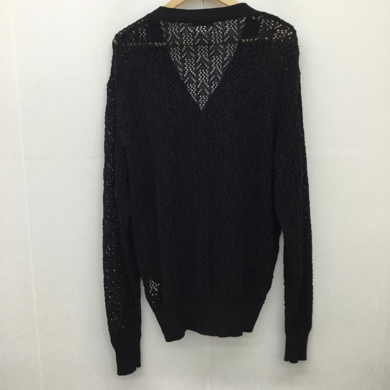 フリークスストア FREAK S STORE カーディガン 長袖 M 無地 黒 / ブラック / メンズ USED 古着 中古 10133775