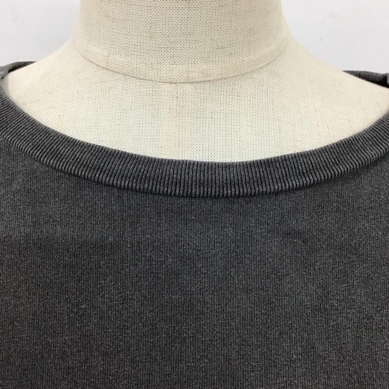 アングリッド Ungrid Tシャツ 半袖 112132754601 ビッグロゴルーズTee FREE ロゴ、文字 チャコールグレー / チャコールグレー / レディース USED 古着 中古 10114945