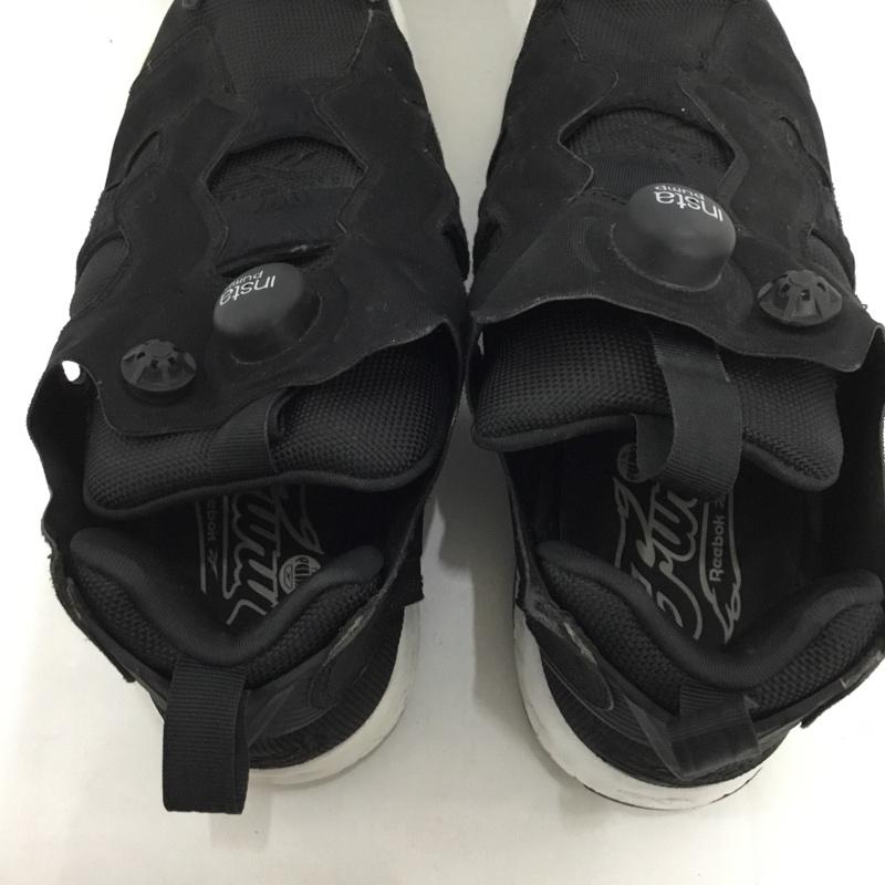 リーボック Reebok スニーカー スニーカー V65750 INSTA PUMP FURY OG 24.5cm 24.5cm ロゴ、文字 黒 / ブラック / X 白 / ホワイト / レディース USED 古着 中古 10122822