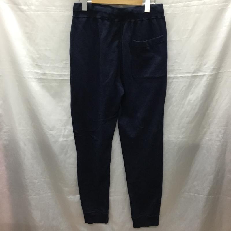 チャンピオン Champion パンツ ワークパンツ、ペインターパンツ スウェットパンツ ジャージ カジュアルパンツ ワイドパンツ L ロゴ、文字 紺 / ネイビー /  メンズ USED 古着 中古 10121800