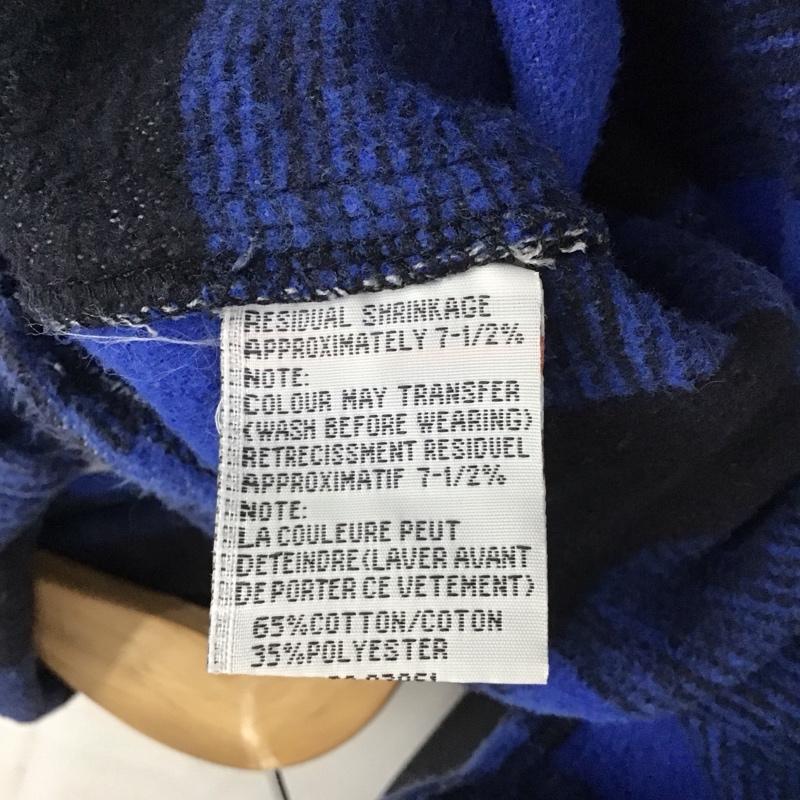 古着 USED シャツ、ブラウス 長袖 長袖シャツ チェックシャツ カラーシャツ M チェック 青 / ブルー / メンズ USED 古着 中古 10147596