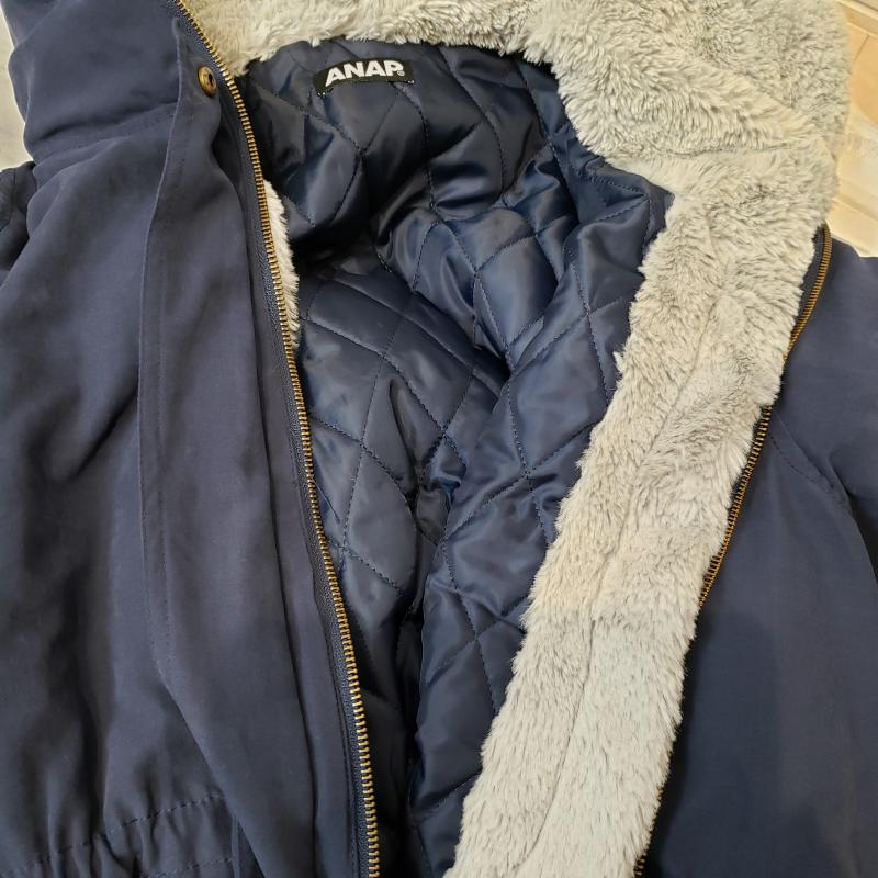 アナップ ANAP コート コート一般 M 無地 紺 / ネイビー / レディース USED 古着 中古 10012232