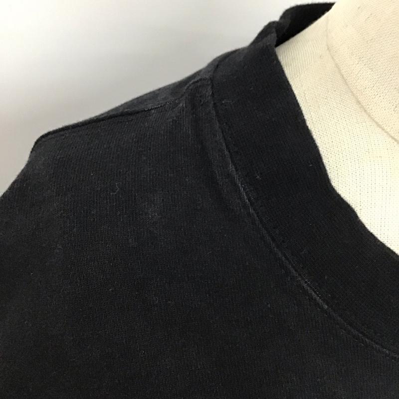 マウジー MOUSSY ワンピース ロングスカート 010BAW80-5890 サイドスリット カットソー 半袖 FREE 無地 黒 / ブラック / レディース USED 古着 中古 10116205