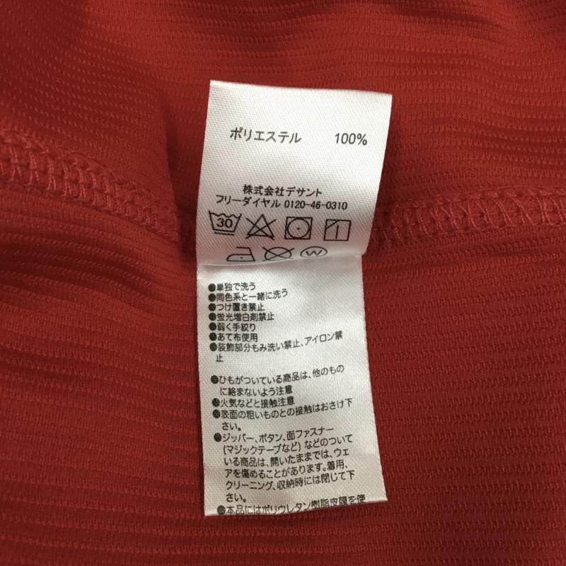 デサント DESCENTE シャツ、ブラウス 半袖 DOR-H5009A 広島東洋カープ CHONO 5 ユニフォーム L ロゴ、文字 赤 / レッド / メンズ USED 古着 中古 10109639