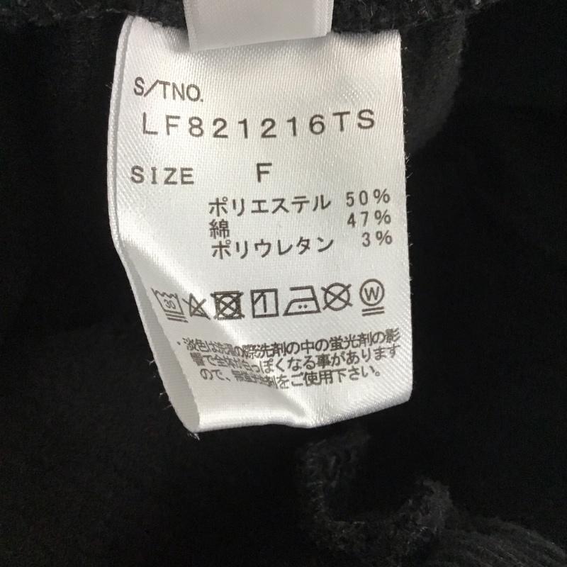 ローリーズファーム LOWRYS FARM パンツ ショートパンツ ショートパンツ ハーフパンツ カジュアルパンツ リブ FREE 無地 黒 / ブラック / レディース USED 古着 中古 10138817