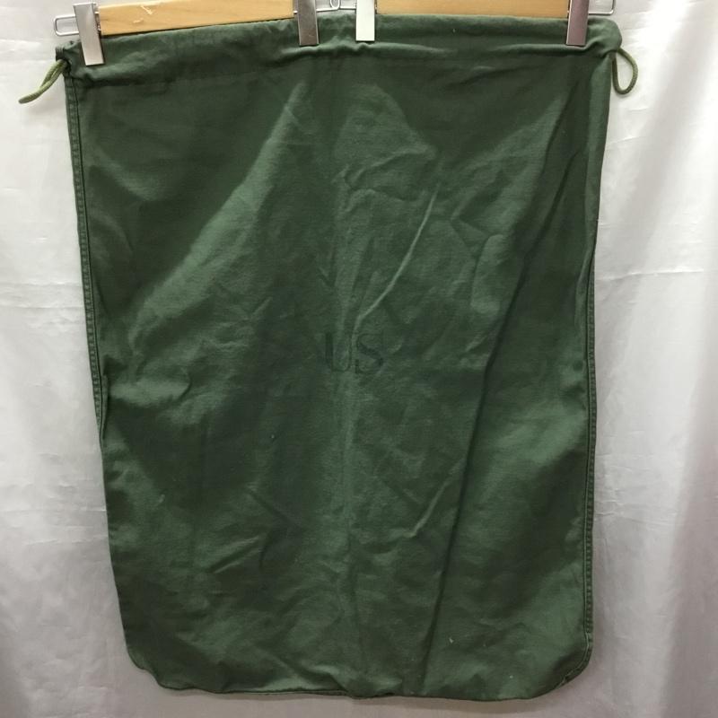 古着 USED バッグ バッグ ミリタリー ランドリーバッグ アメリカ軍 巾着袋 無地 カーキ / カーキ / メンズ USED 古着 中古 10119668