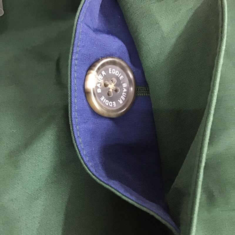 エディーバウアー Eddie Bauer コート コート一般 S 無地 緑 / グリーン / メンズ USED 古着 中古 10111378
