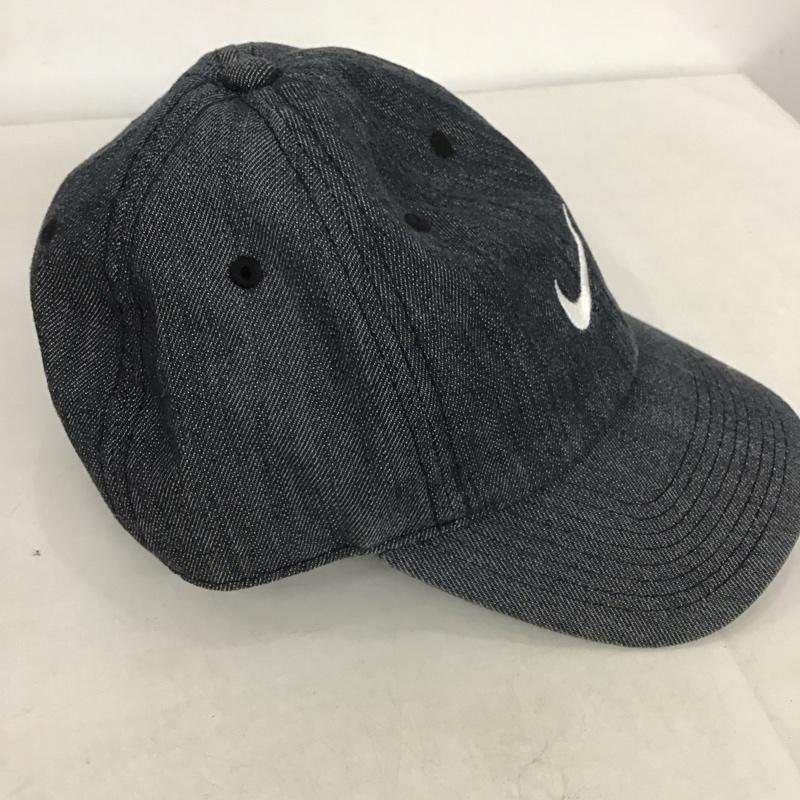 ナイキ NIKE 帽子 キャップ ロゴ、文字 チャコールグレー / チャコールグレー / メンズ USED 古着 中古 10141149