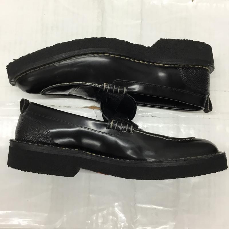 ポールスミス Paul Smith ローファー ローファー レザー 箱有 41 無地 黒 / ブラック / メンズ USED 古着 中古 10121002