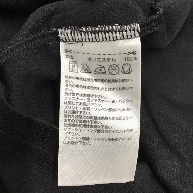 アディダス adidas Tシャツ 半袖 140cm キッズ スポーツウェア 140cm ロゴ、文字 黒 / ブラック / ボーイズ USED 古着 中古 10116915