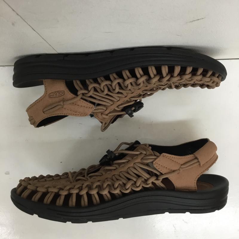キーン KEEN サンダル サンダル KEEN UNEEK 1028870 25.0cm ロゴ、文字 茶 / ブラウン / レディース USED 古着 中古 10135127