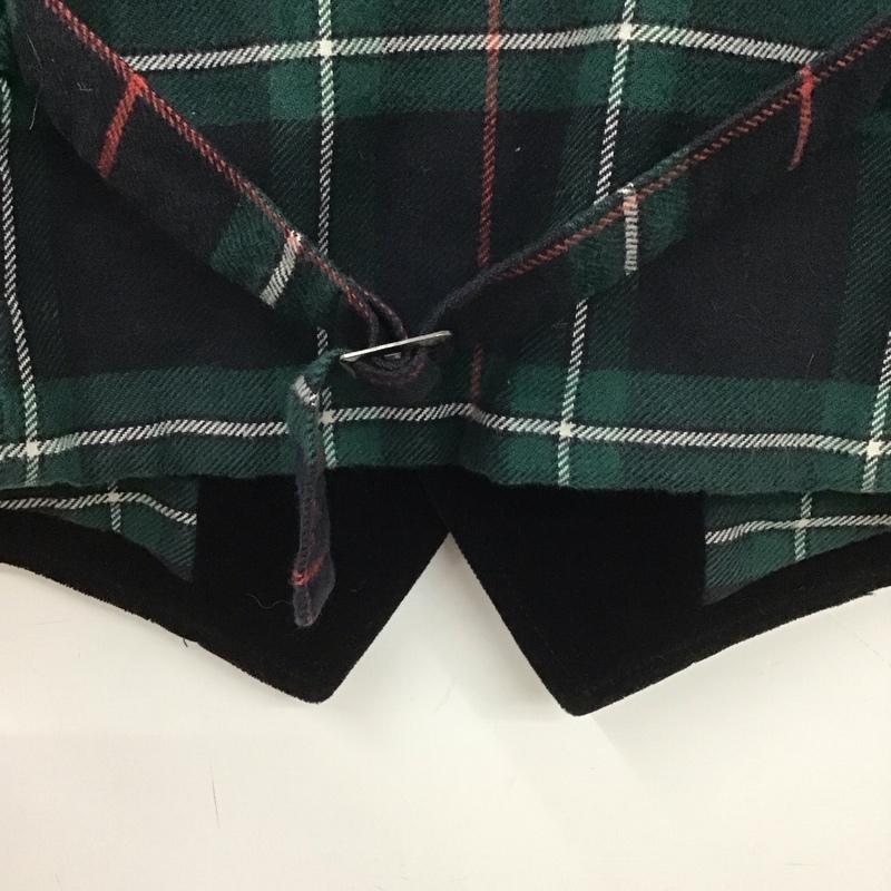 ポロバイラルフローレン Polo by RALPH LAUREN ベスト ベスト カラーベスト コーデュロイベスト ノースリーブカットソー S チェック マルチカラー / マルチカラー / メンズ USED 古着 中古 10106610