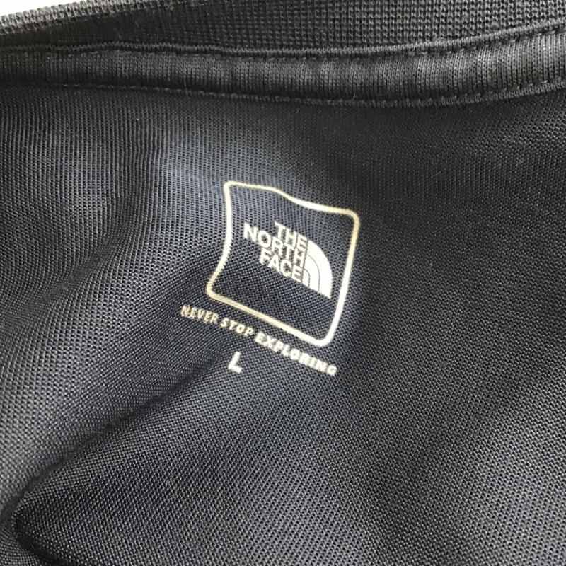 ザノースフェイス THE NORTH FACE Tシャツ 半袖 L プリント 紺 / ネイビー / レディース USED 古着 中古 10105879