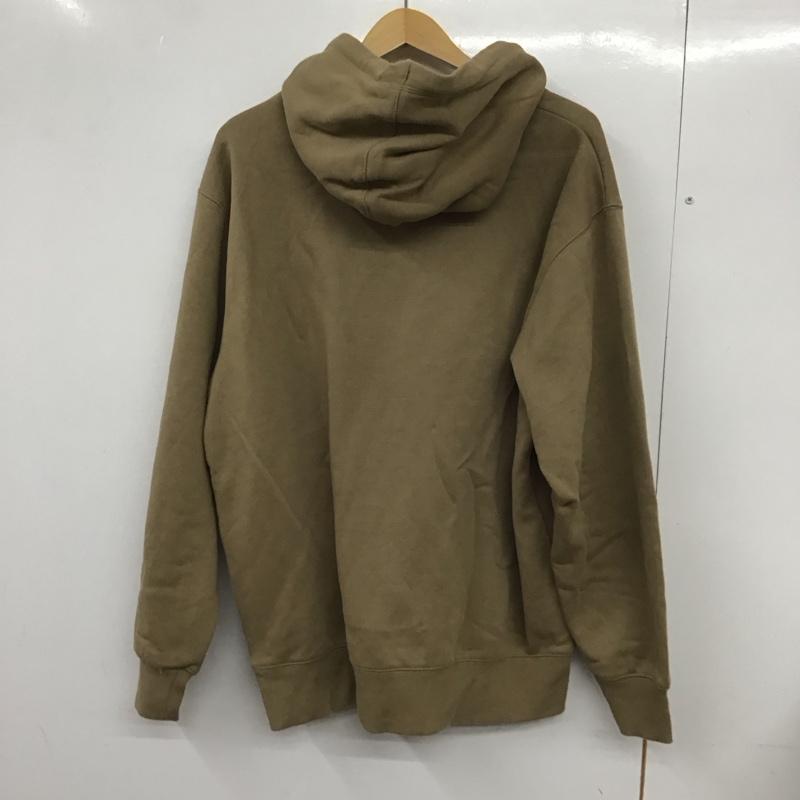 ジーユー GU パーカー 長袖 341-338451 アンダーカバー 長袖パーカー スウェットパーカー L プリント ベージュ / ベージュ / メンズ USED 古着 中古 10132367