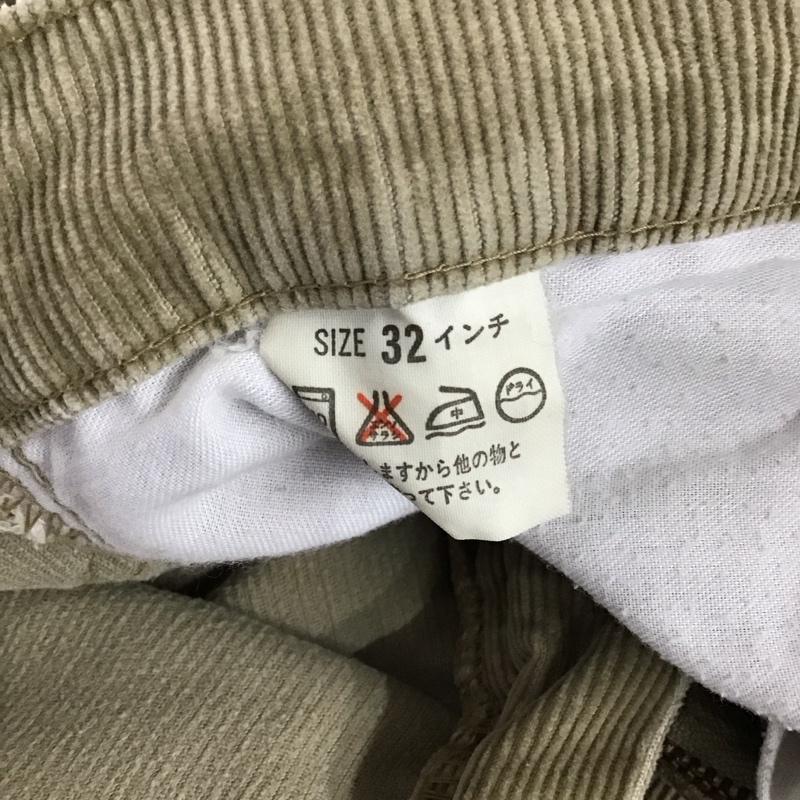 リーバイストラウスアンドコー Levi Strauss & co. パンツ デニム、ジーンズ コーデュロイパンツ ワイドパンツ カジュアルパンツ 32インチ 無地 ベージュ / ベージュ / メンズ USED 古着 中古 10128735