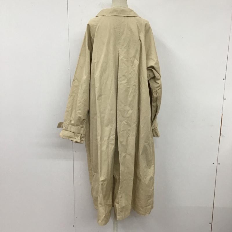 エヘカソポ ehka sopo コート コート一般 1303862 ロング丈 FREE 無地 ベージュ / ベージュ / レディース USED 古着 中古 10122459