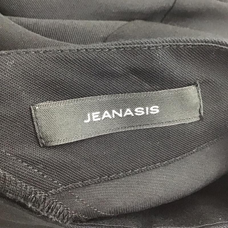 ジーナシス JEANASIS カットソー 長袖 JS062432MC キャンディスリーブ FREE 無地 黒 / ブラック /  レディース USED 古着 中古 10113854