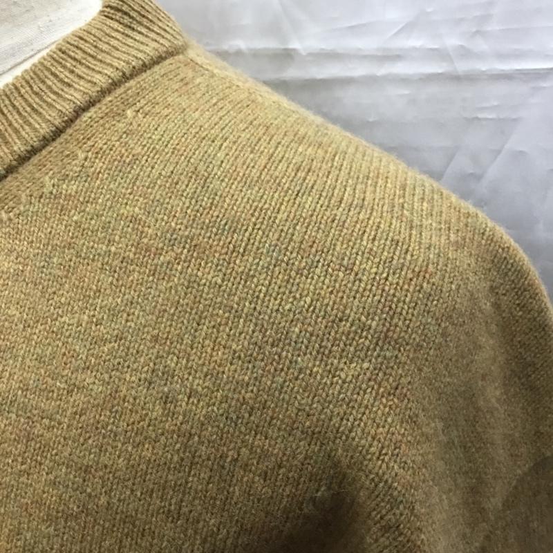 ヨーク YOKE ニット、セーター 長袖 YK22AW0432S CONNECTINGCREWNECKSWEATER 長袖ニット セーター 3 無地 ベージュ / ベージュ / X 黄 / イエロー / メンズ USED 古着 中古 10106599