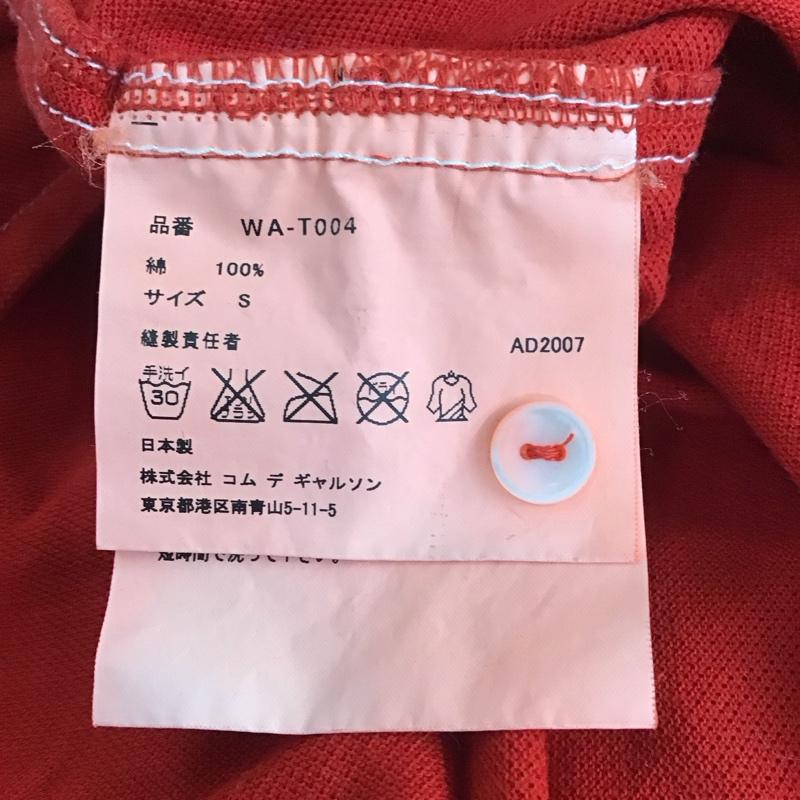 ラコステ LACOSTE ポロシャツ 半袖 JUNYA WATANABE 7 無地 赤 / レッド / メンズ USED 古着 中古 10112009