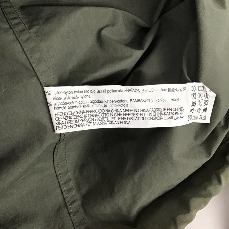 ザラ ZARA ジャケット、上着 ジャンパー、ブルゾン ジップアップジャケット アウター ミリタリージャケット ロングジャケット M 無地 カーキ / カーキ / メンズ USED 古着 中古 10141325