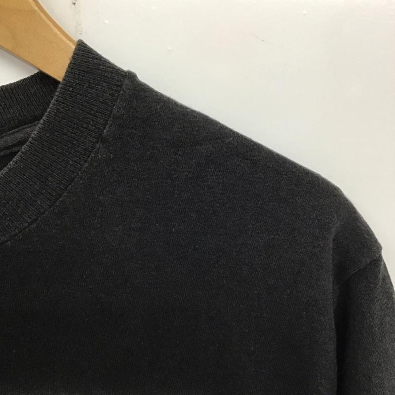 フルーツオブザルーム FRUIT OF THE LOOM Tシャツ 半袖 半袖カットソー プリントTシャツ クルーネックカットソー M プリント 黒 / ブラック / メンズ USED 古着 中古 10138207