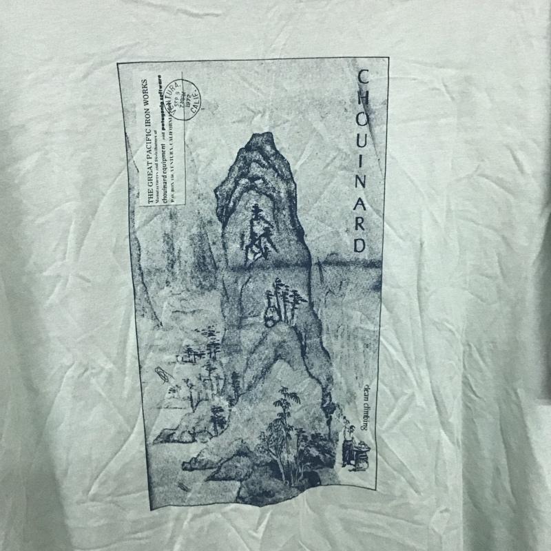 パタゴニア patagonia Tシャツ 半袖 L プリント カーキ / カーキ / メンズ USED 古着 中古 10137018