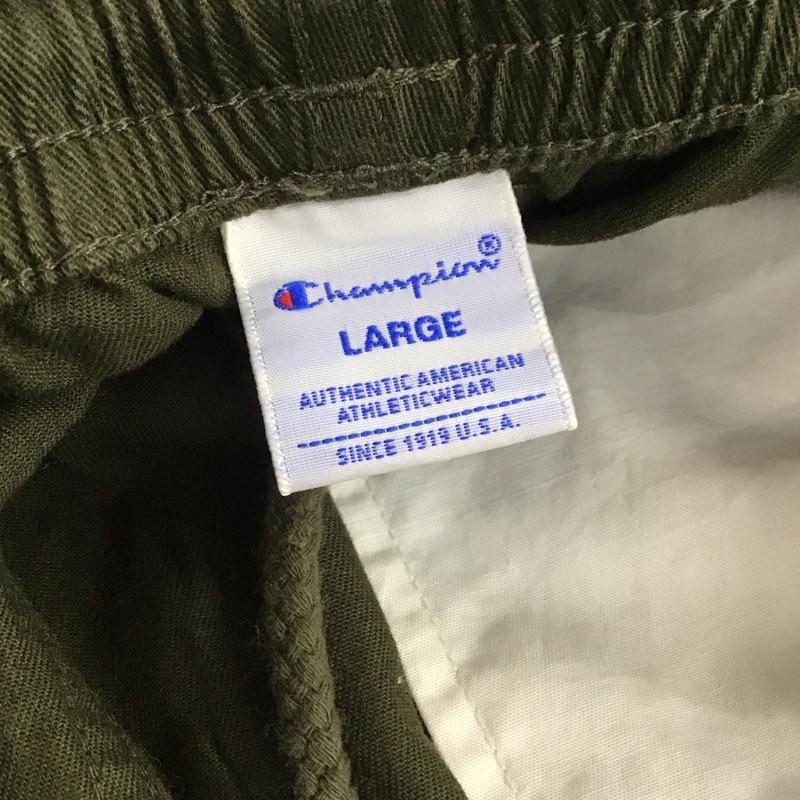 チャンピオン Champion パンツ ショートパンツ C3-H518 ショーツベーシック ハーフパンツ L 無地 カーキ / カーキ / メンズ USED 古着 中古 10135451