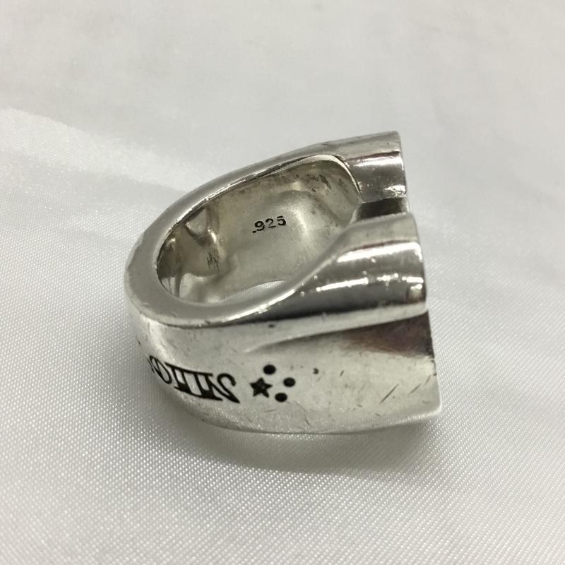 テンダーロイン TENDERLOIN アクセサリー 指輪 ホースシューリング 箱有 13号 ロゴ、文字 銀 / シルバー / メンズ USED 古着 中古 10108909