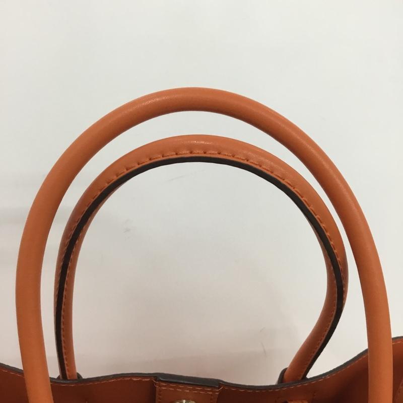 マイケルコース MICHAEL KORS ハンドバッグ ハンドバッグ ショルダーバッグ 2WAY ロゴ、文字 橙 / オレンジ / レディース USED 古着 中古 10133301