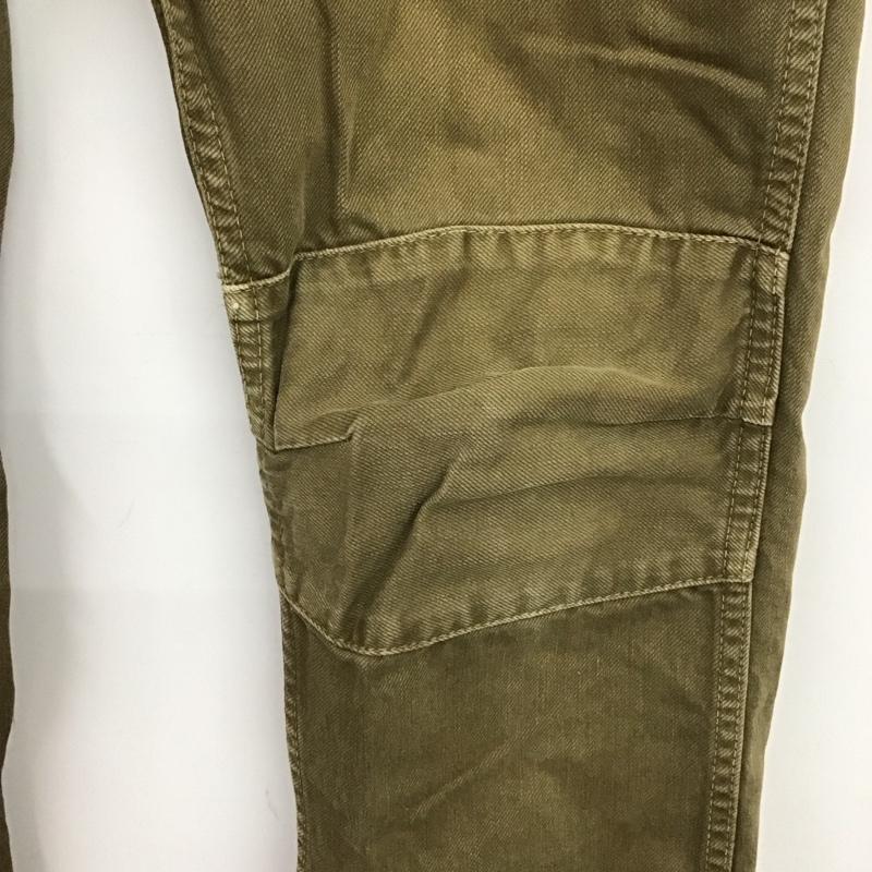 ジョンブル Johnbull パンツ デニム、ジーンズ デニムパンツ スリムパンツ カジュアルパンツ M 無地 カーキ / カーキ /  メンズ USED 古着 中古 10125782