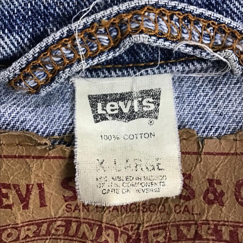 リーバイストラウスアンドコー Levi Strauss & co. ジャケット、上着 ジャケット、ブレザー Gジャン デニムジャケット アウター カジュアルジャケット リメイク 90s メキシコ製 XL 無地 インディゴ / インディゴ / メンズ USED 古着 中古 10105620