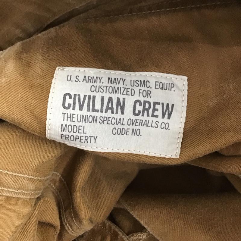 古着 USED パンツ ワークパンツ、ペインターパンツ ワークパンツ ワイドパンツ カジュアルパンツ ミリタリーパンツ 30インチ 無地 ベージュ / ベージュ / メンズ USED 古着 中古 10110950