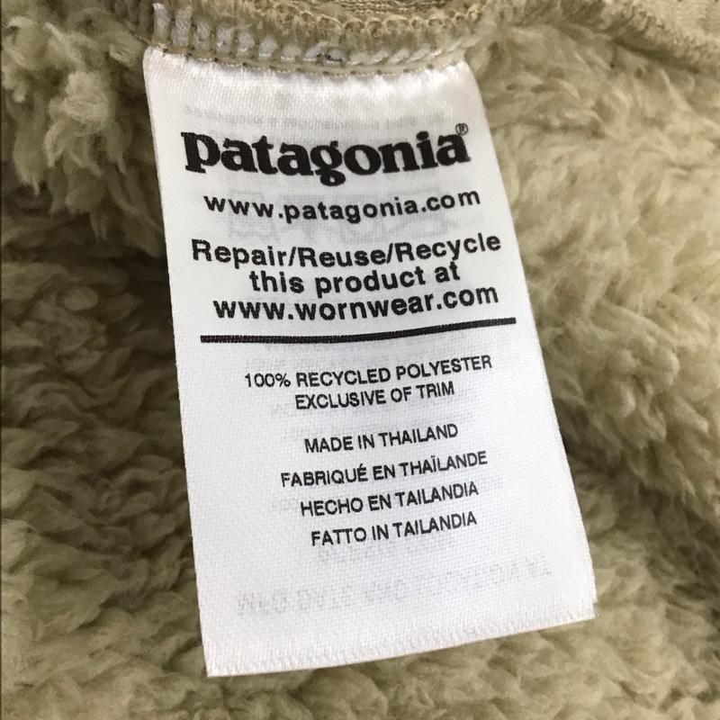 パタゴニア patagonia ジャケット、上着 ジャケット、ブレザー 25922fa20 フリースジャケット ジップアップジャケット パーカー L ロゴ、文字 ベージュ / ベージュ / メンズ USED 古着 中古 10137694