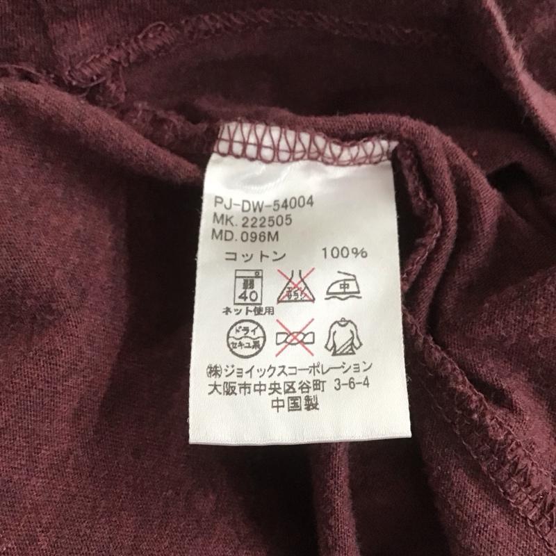 ポールスミスジーンズ Paul Smith JEANS Tシャツ 半袖 PJ-DW-54004 胸ポケット クルーネック M 無地 えんじ / ワインレッド / メンズ USED 古着 中古 10106954