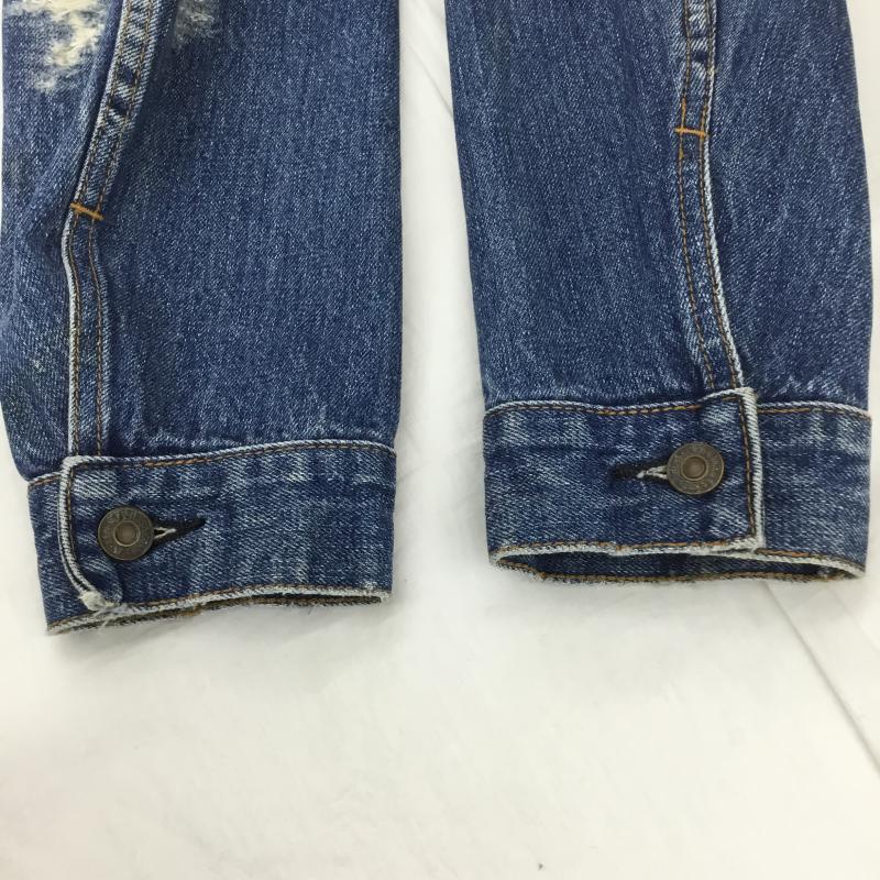 リーバイス Levi s ジャケット、上着 ジャケット、ブレザー 00 s 70505-0301 L ワンポイント 青 / ブルー / レディース USED 古着 中古 10124394