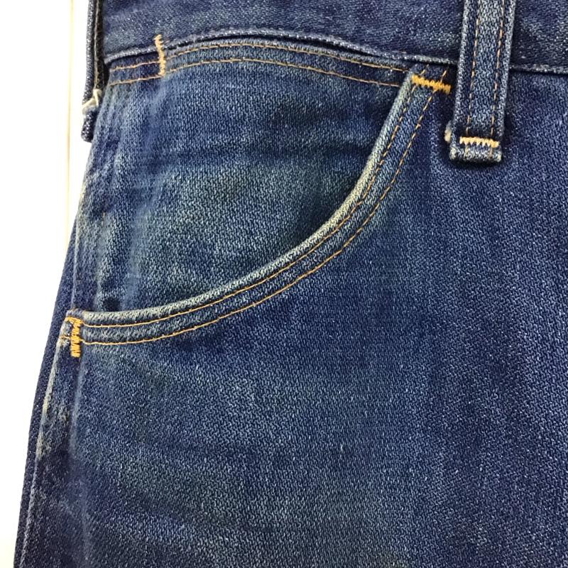 ラングラー Wrangler パンツ デニム、ジーンズ 925DEN USA製 フレア ブーツカット 32 無地 青 / ブルー / メンズ USED 古着 中古 10117968