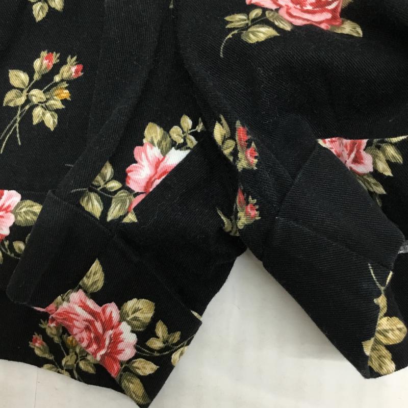 ページボーイ PAGEBOY パンツ ショートパンツ 花柄 総柄 X 花柄 黒 / ブラック / レディース USED 古着 中古 10044913