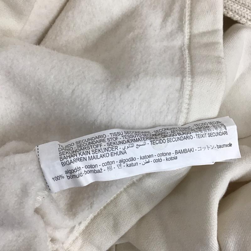 ザラ ZARA トレーナー 長袖 5644 468 712 ニット襟 裏起毛 M 無地 アイボリー / アイボリー / レディース USED 古着 中古 10108296