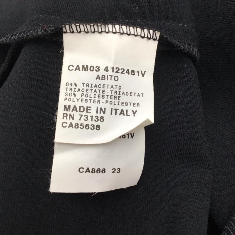 ピアノフォルテマックスマーラ Pianoforte di MaxMara ワンピース ロングスカート ロングワンピース ノースリーブワンピース フレアスカート 40 無地 黒 / ブラック / レディース USED 古着 中古 10134134