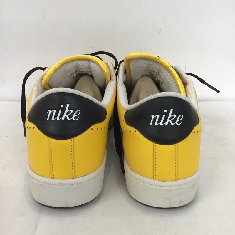 ナイキ NIKE スニーカー スニーカー 375577-771 AIR ZOOM TENNIS CLASSIC ND 28.5cm 28.5cm ロゴ、文字 黄 / イエロー / X 黒 / ブラック / メンズ USED 古着 中古 10139324