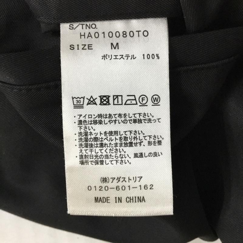 ハレ HARE パンツ スラックス スラックスパンツ ワイドパンツ カジュアルパンツ M 無地 黒 / ブラック /  メンズ USED 古着 中古 10120476