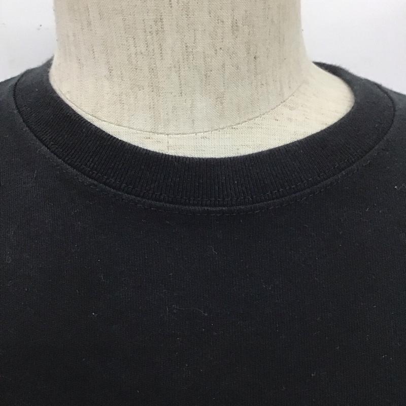 ニューエラ NEW ERA Tシャツ 半袖 半袖カットソー プリントTシャツ クルーネックカットソー XLARGE S ロゴ、文字 黒 / ブラック /  メンズ USED 古着 中古 10111118