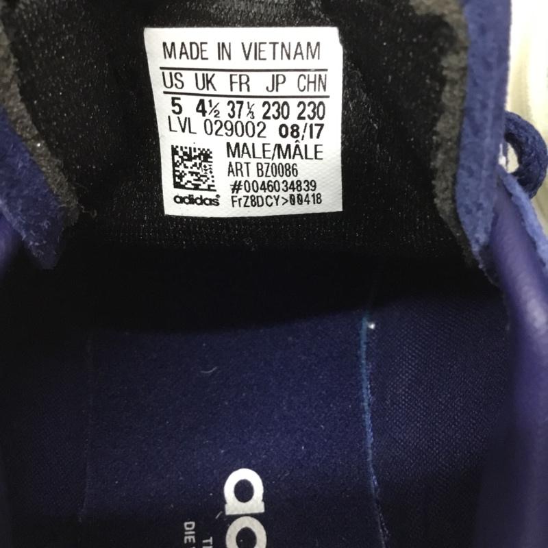 アディダス adidas スニーカー スニーカー BZ0086 Originals CAMPUS 23cm 23.0cm ロゴ、文字 紺 / ネイビー / X 白 / ホワイト / レディース USED 古着 中古 10110609