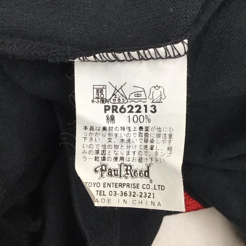 古着 USED カットソー 長袖 長袖カットソー クルーネックカットソー ロングスリーブカットソー 刺繍Tシャツ M プリント 黒 / ブラック / メンズ USED 古着 中古 10121428