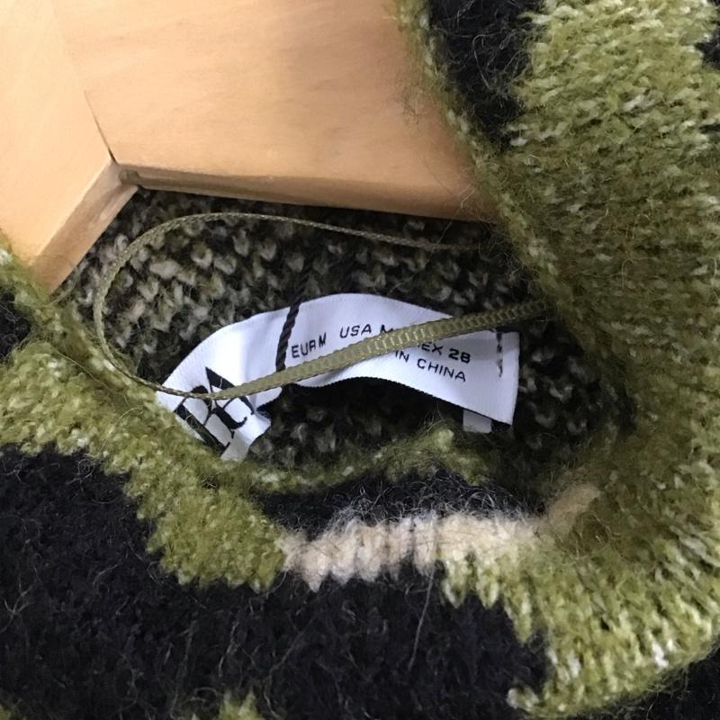 ザラ ZARA ニット、セーター 長袖 M 総柄 マルチカラー / マルチカラー / レディース USED 古着 中古 10139566