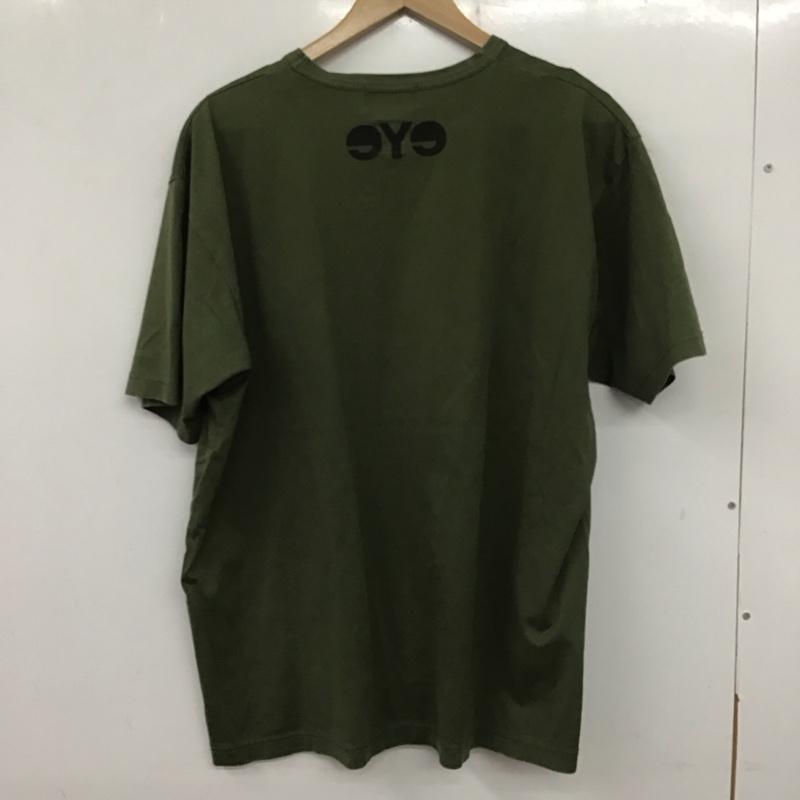 ジュンヤワタナベコムデギャルソンマン JUNYA WATANABE COMME des GARCONS MAN Tシャツ 半袖 wj-t903 JUNYAWATANABECOMMEdesGARCONS Carhartt プリントTシャツ L ロゴ、文字 カーキ / カーキ / メンズ USED 古着 中古 10139732