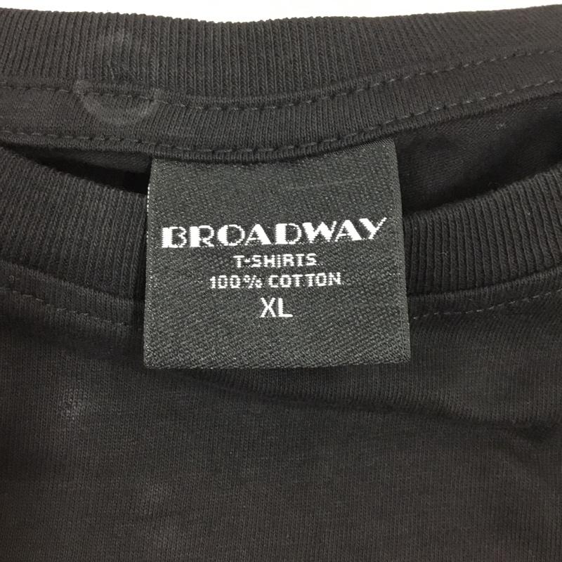古着 USED Tシャツ 半袖 半袖カットソー プリントTシャツ クルーネックカットソー バンドTシャツ XL プリント 黒 / ブラック / メンズ USED 古着 中古 10106931